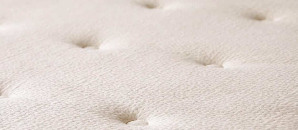 Surface matelassée en coton biologique douce et respirante