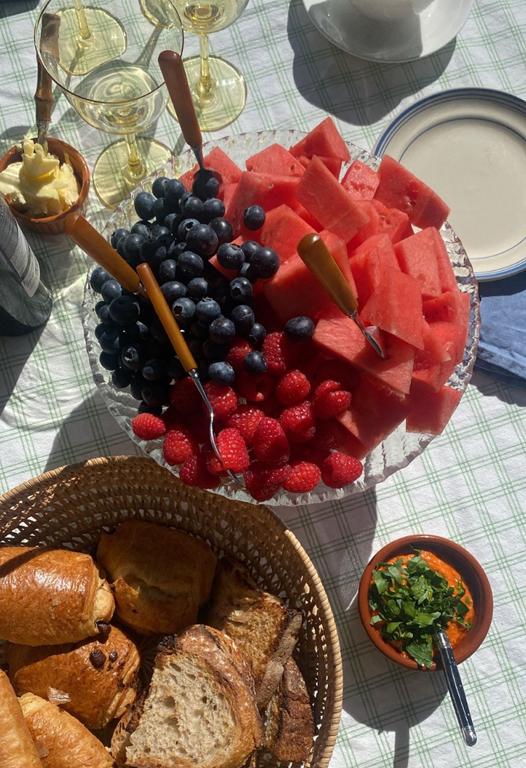 L'art de manger lentement (même en été)