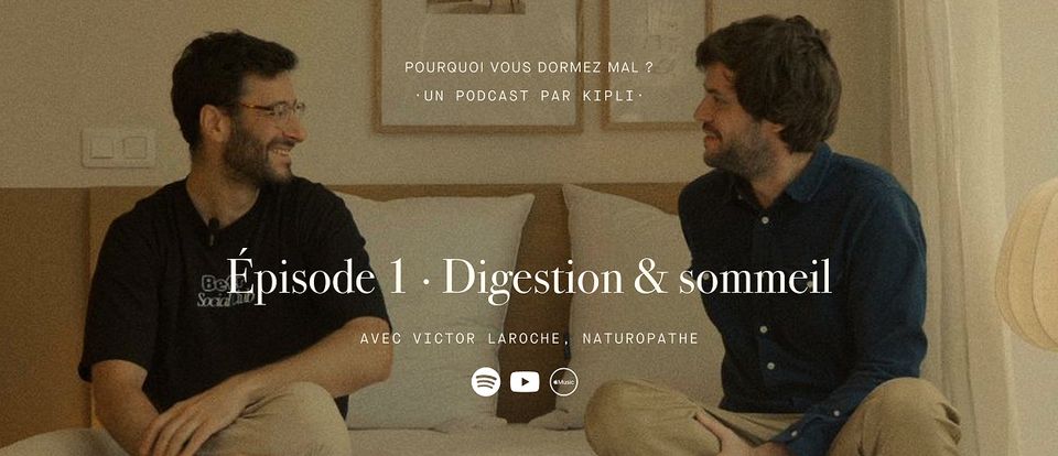 Victor Laroche & Antoine Loredo en conversation pour le podcast de la marque Kipli.