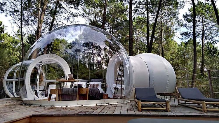 Séjour d'exception : et si vous dormiez dans une bulle ?